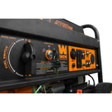 Wen DF475T 4750-Watt 120V/240V Dual Fuel Portable Generator with Wheel Kit and Electric Start – Carb Compliant
